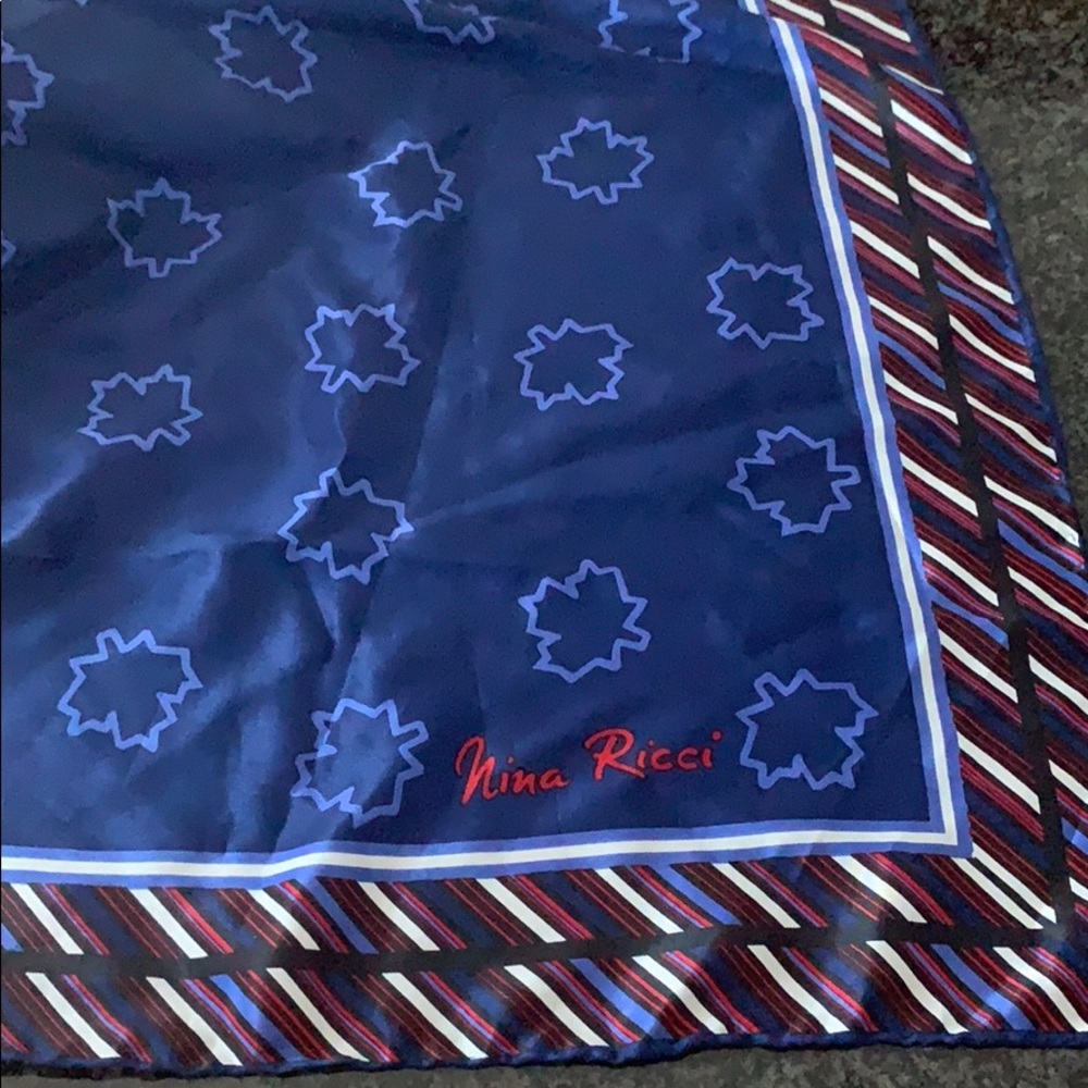 Beautiful Nina Ricci silk scarf